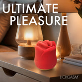 Sweet Kiss Kissing & Vibrating Clitoral Stimulator - Red
